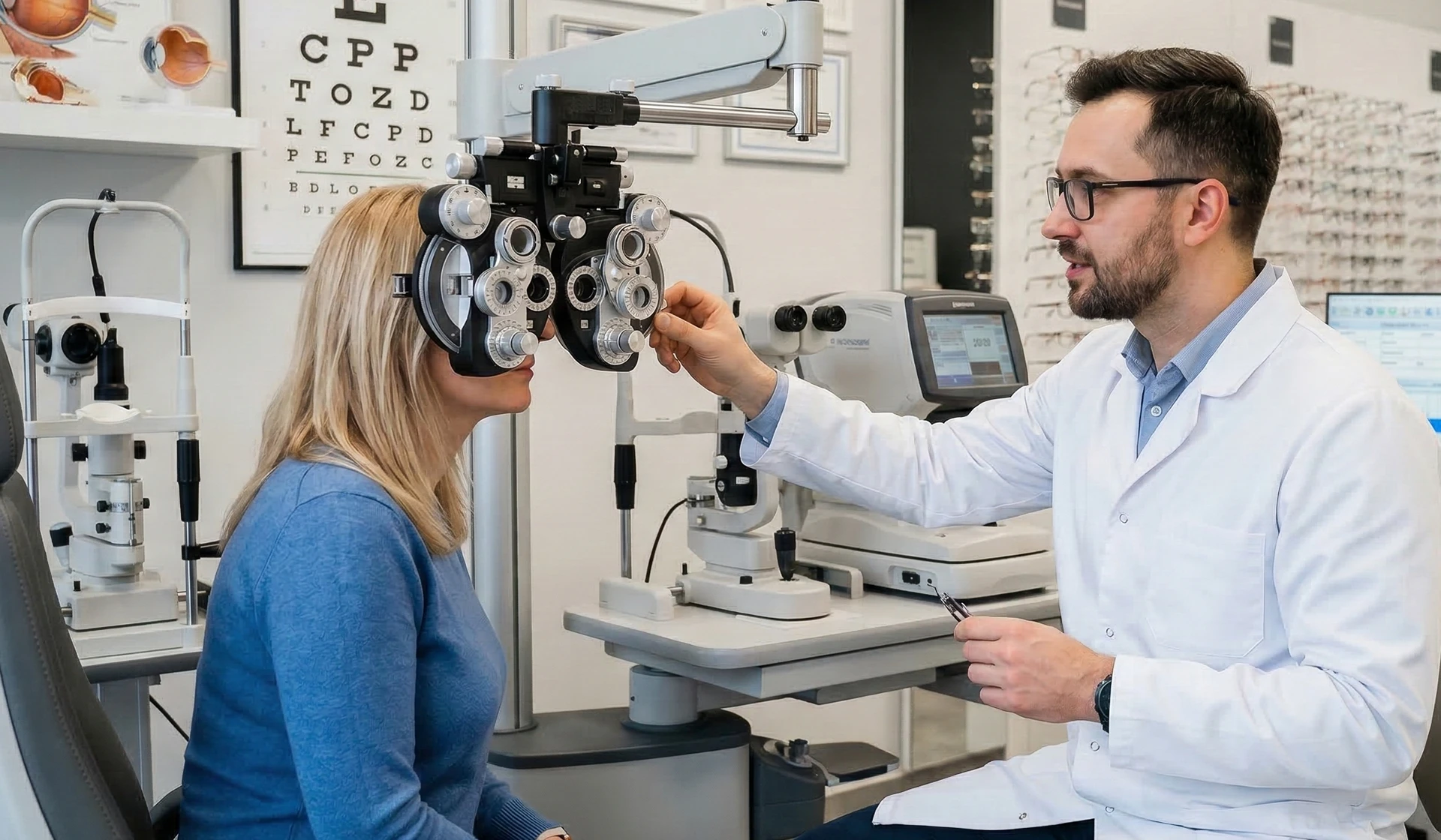 Optyk, Optometrysta, Ortoptysta